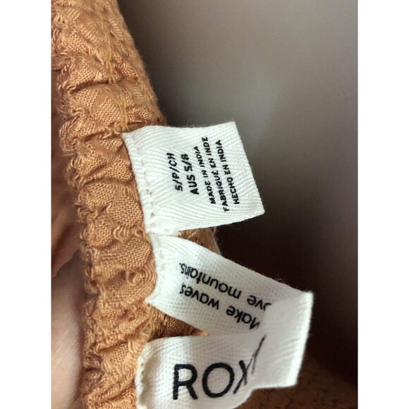 Roxy Women's SMALL Golden Lights Strappy Dress Summer beach - Picture 6 of 9